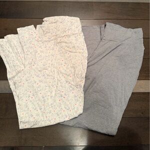 Motherhood Gray Maternity Sleepwear